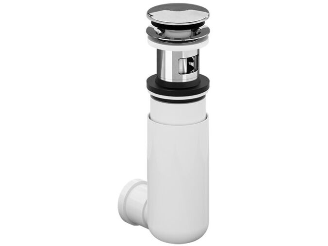 Villeroy & Boch Universal accessories sifon Easy - vyjímatelný pachový uzávěr a záchytná nádobka, s ventilem Push Open, 115-160mm