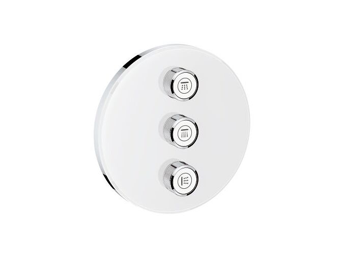 Grohe Grohtherm SmartControl Ventil pod omítku pro 3 spotřebiče, měsíční bílá