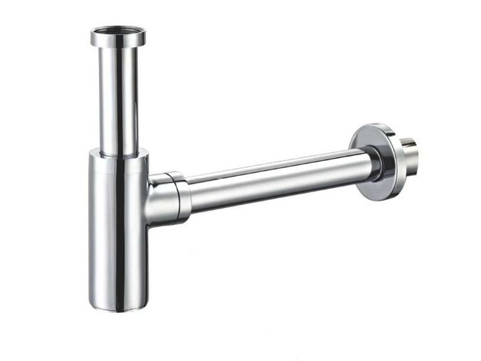 kielle Sifony Umyvadlový sifon, průměr 32 mm, kulatý, kov, chrom