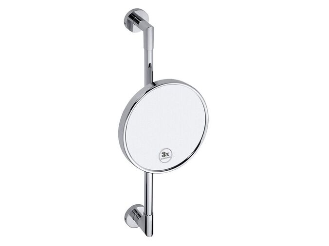 Bemeta Kosmetická zrcátka kosmetické zrcátko průměr 200 mm, na tyči kulaté, chrom