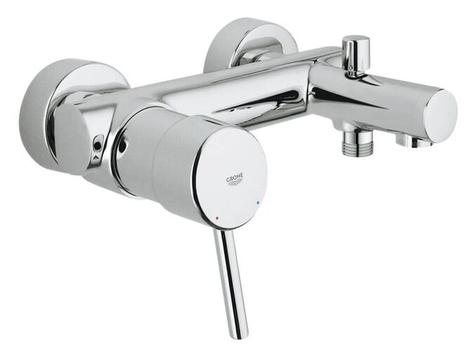 Grohe Concetto Páková vanová baterie, chrom