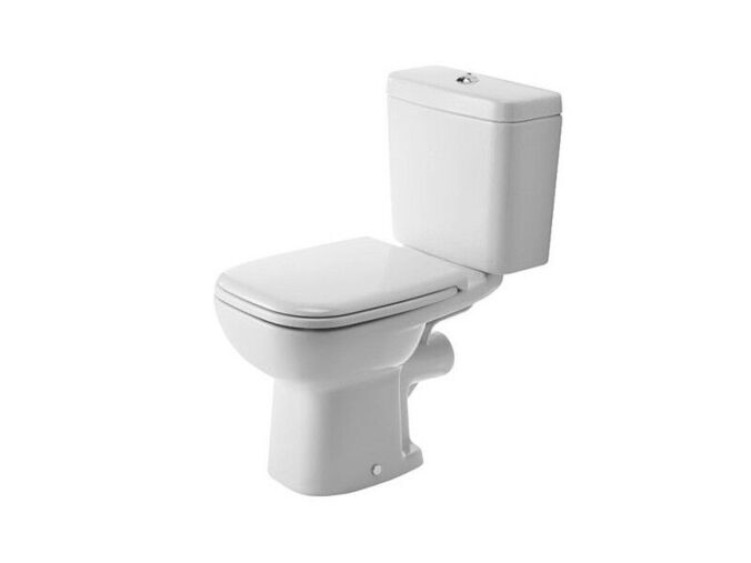Duravit D-Code WC kombi mísa, zadní odpad, bílá