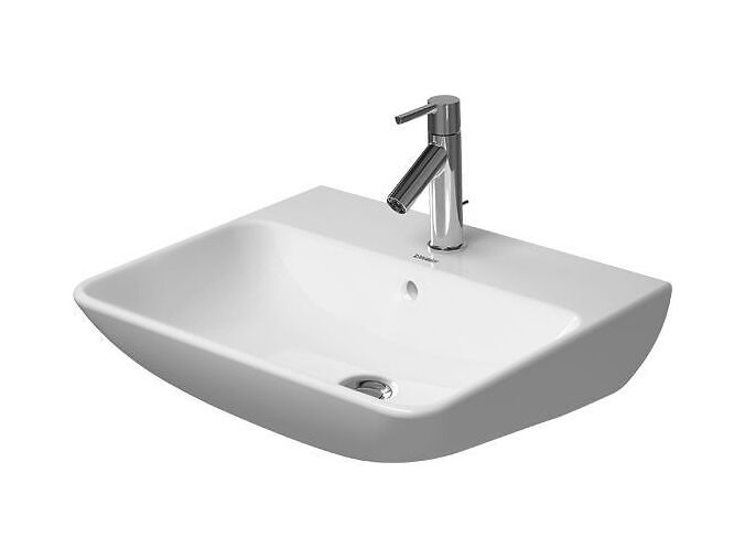 Duravit ME by Starck umyvadlo 55x44 cm, přepad, otvor pro baterii, bílá