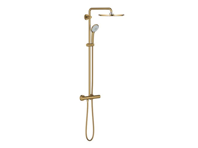 Grohe Euphoria Sprchový set 310 s termostatem, 3 proudy, kartáčovaný Cool Sunrise