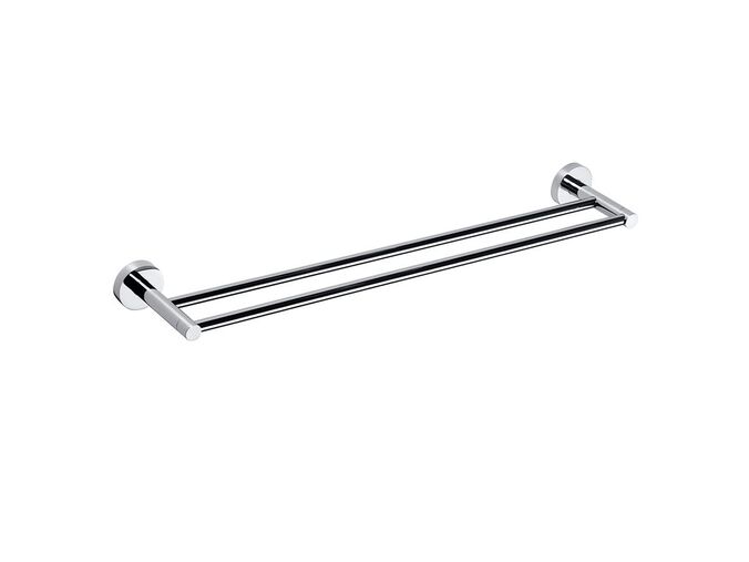 Bemeta Omega dvojitý držák na ručníky 655 mm, chrom