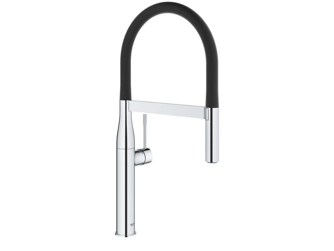 Grohe Essence Dřezová baterie s flexibilním ramenem s přepínačem, chrom
