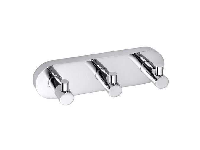 Bemeta Omega trojháček 185x55x50 mm, chrom