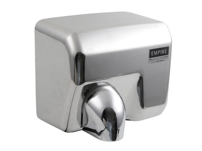 EMPIRE EMPIRE bezdotykový elektrický osoušeč rukou 230 V, 2400 W, 278x243x213 mm, nerez lesk