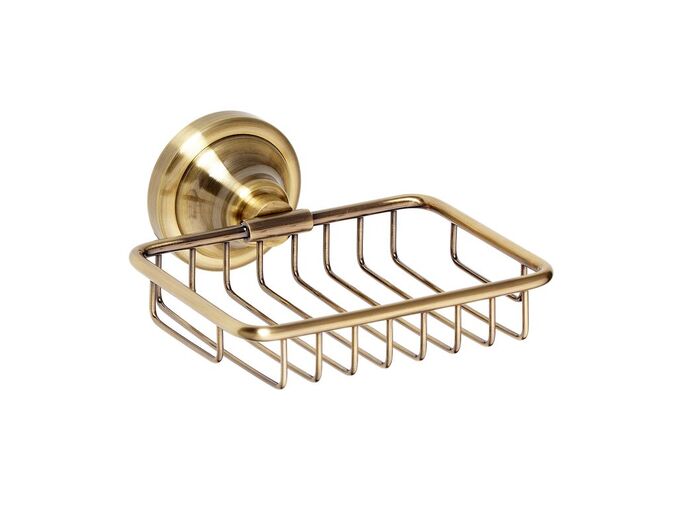 Bemeta RETRO - bronz mýdlenka obdelník drátěná, bronz