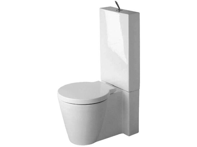Duravit Starck1 stojící WC kombi mísa, bílá