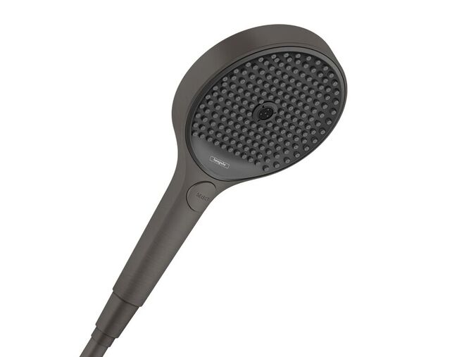 Hansgrohe Rainfinity Sprchová hlavice 130, 3 proudy, EcoSmart, kartáčovaný černý chrom