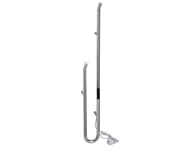 Bemeta Otopná tělesa Elektrický sušák ručníků 1190 mm, tyč, 47W, nerez, lesk