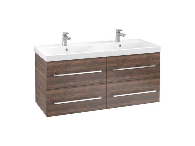 Villeroy & Boch Avento Umyvadlová skříňka, 1180x514x452 mm, 4 zásuvky, Arizona Oak