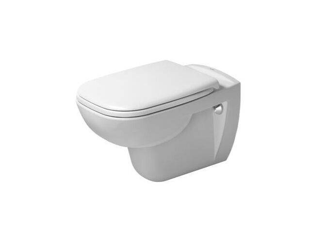 Duravit D-Code závěsné WC se sedátkem SoftClose, bílá