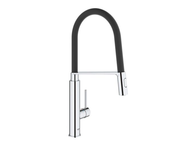 Grohe Concetto Dřezová baterie s flexibilním ramenem s přepínačem, chrom