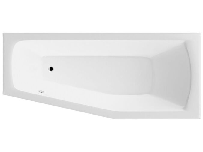 Aqualine OPAVA vana 170x70x44cm bez nožiček, pravá, bílá
