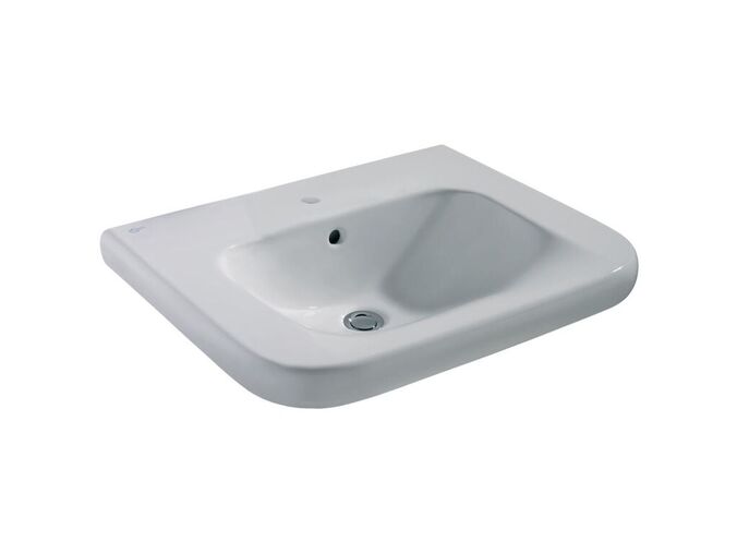 Ideal Standard Contour 21 Umyvadlo bezbariérové 650x560 mm, 1 otvor pro baterii, bílá