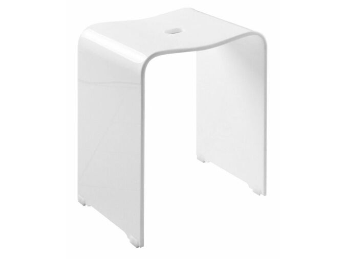 Ridder TRENDY koupelnová stolička 40x48x27,5cm, bílá mat