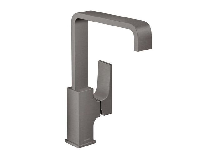 Hansgrohe Metropol Umyvadlová baterie s výpustí Push-Open, kartáčovaný černý chrom