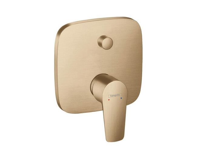 Hansgrohe Talis E Vanová baterie pod omítku, kartáčovaný bronz