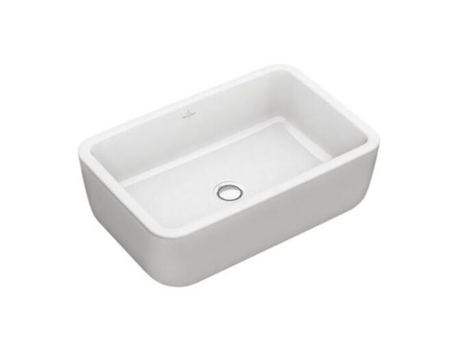 Villeroy & Boch Architectura Umyvadlo na desku, 600x400 mm, s přepadem, bez otvoru pro baterii, alpská bílá
