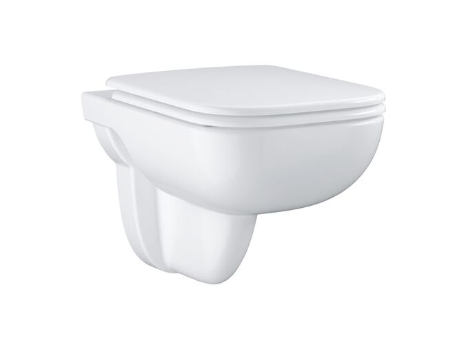 Grohe Start Edge Závěsné WC se sedátkem SoftClose, rimless, alpská bílá