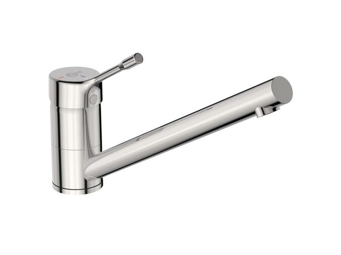 Ideal Standard Ceralook Dřezová baterie, BlueStart, ušlechtilá ocel