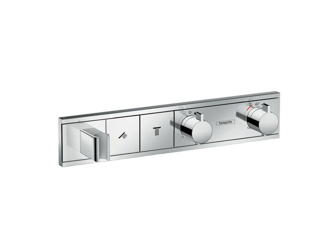 Hansgrohe RainSelect Termostatická sprchová baterie pod omítku, pro 2 výstupy, chrom