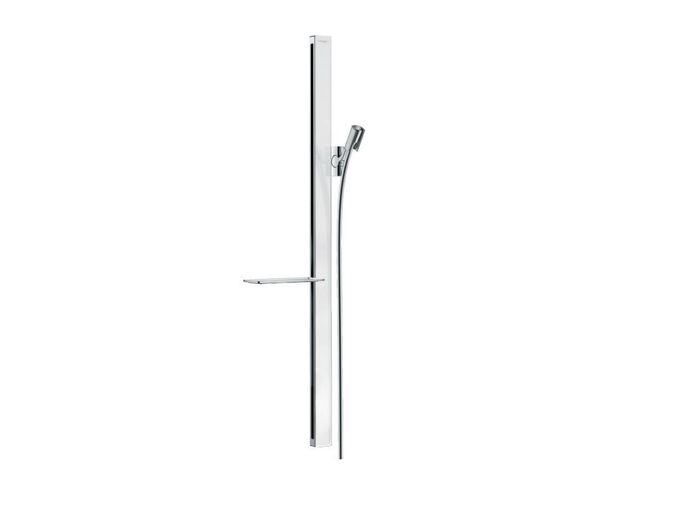 Hansgrohe Raindance E Sprchová tyč 900 mm, se sprchovou hadicí, bílá/chrom