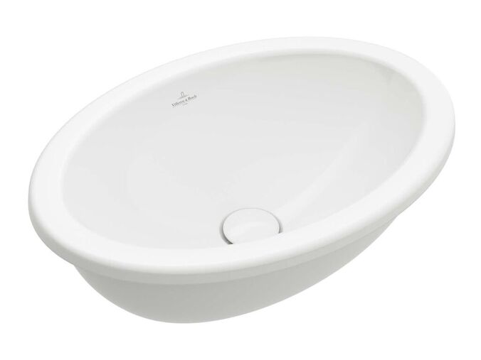 Villeroy & Boch Loop&Friends Umyvadlo zápustné, 505x365 mm, s přepadem, CeramicPlus, alpská bílá