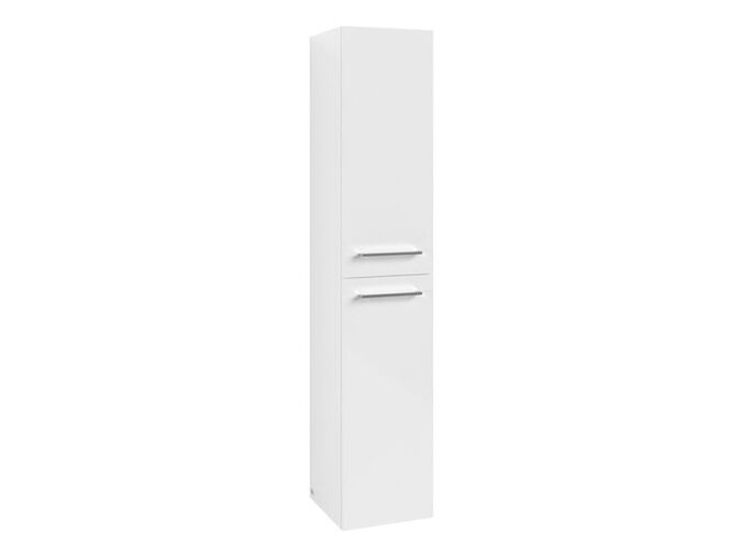 Villeroy & Boch Avento vysoká skříňka 34,6x176x40,4 cm, 2 x pravá dvířka, Brilliant White