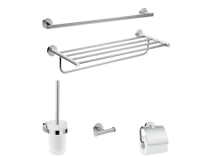 Hansgrohe Logis Sada doplňků do koupelny, chrom