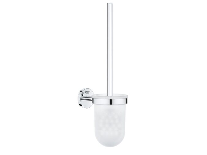 Grohe QuickFix Start Cosmopolitan WC štětka nástěnná, s držákem, sklo/chrom
