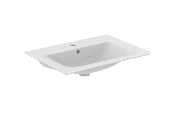Ideal Standard Connect Air Umyvadlo nábytkové 640x460x165 mm, s přepadem, otvor pro baterii, bílá