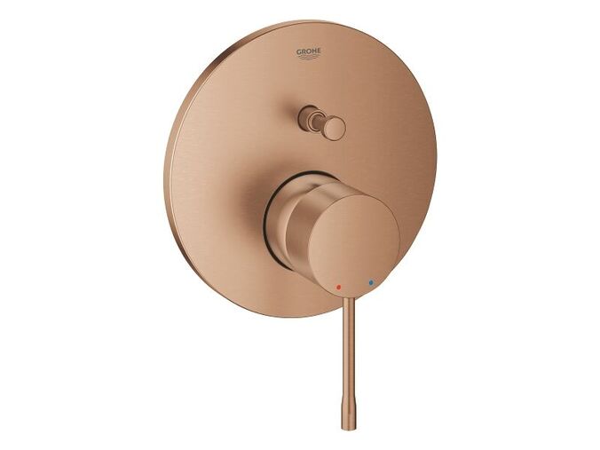 Grohe Essence Baterie pod omítku pro 2 spotřebiče, kartáčovaný Warm Sunset