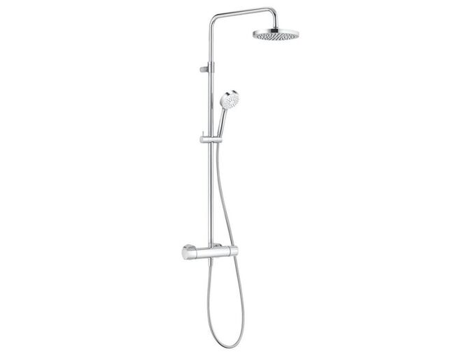 Kludi Logo Sprchový set Dual Shower System s termostatem, 200 mm, chrom