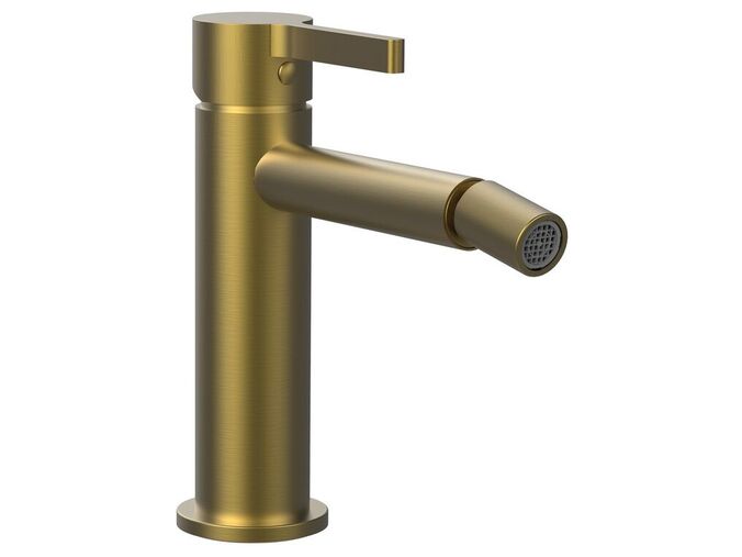 Sapho ICONIC stojánková bidetová baterie bez výpusti, zlato mat