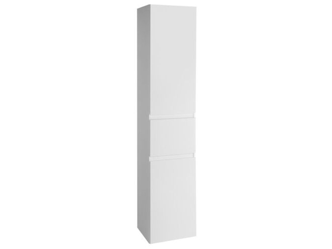 Aqualine ALTAIR vysoká skříňka s košem 40x184x31cm, pravá, bílá
