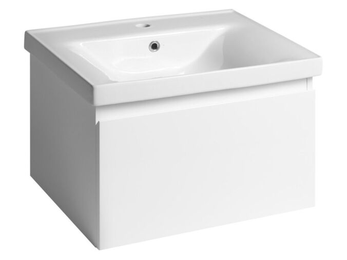 Aqualine ALTAIR umyvadlová skříňka 57x35x45cm, bílá