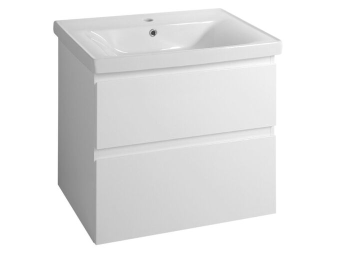 Aqualine ALTAIR umyvadlová skříňka 67x60x45cm, bílá