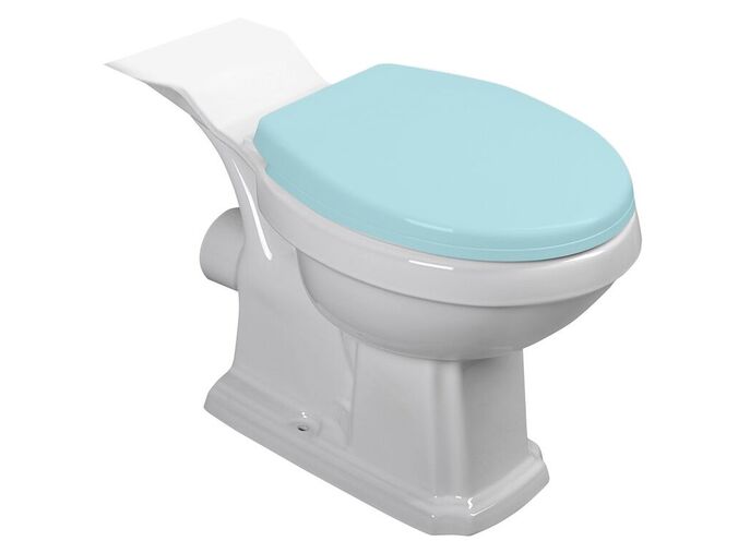 Aqualine ANTIK WC kombi mísa, 35x72 cm, zadní/spodní odpad, bílá