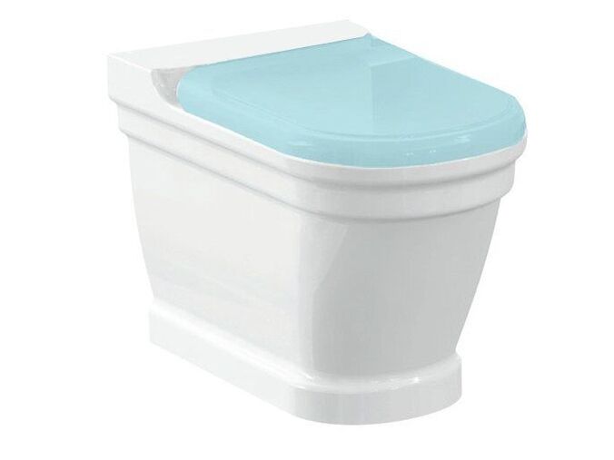 CREAVIT ANTIK WC mísa kombi, zadní/spodní odpad, 37x63cm, bílá