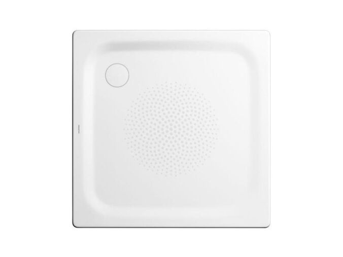 Kaldewei Superplan 390-2 čtvercová sprchová vanička 90x90 cm, Antislip, polystyrénový nosič, bílá