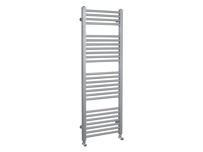 Aqualine DIRECT otopné těleso s bočním připojením 450x1322 mm, stříbrná strukturální