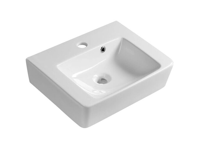 Aqualine MODIS keramické umyvadlo 45x35cm, bílá