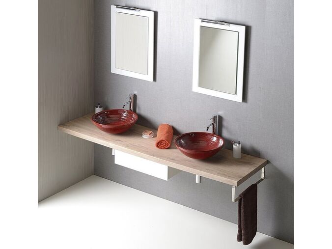 Sapho AVICE deska 250x50cm, dub Rover
