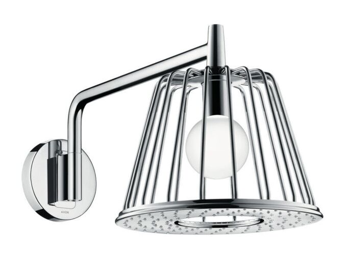 Axor LampShower Horní sprcha 1jet se sprchovým ramenem a designem Nendo, chrom