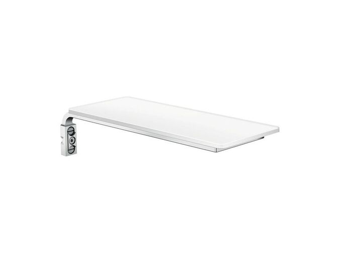 Hansgrohe Casetta Miska na mýdlo, bílá/chrom