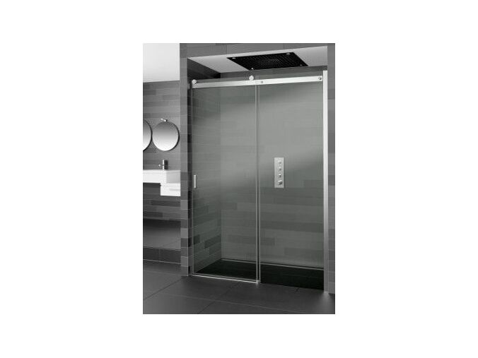 Riho BALTIC B104 sprchové dveře do niky posuvné 120/210cm, chrom, čiré sklo