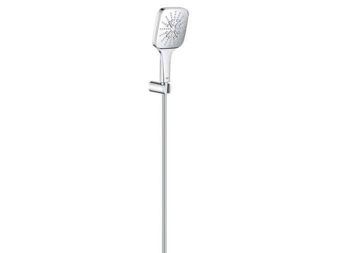 Grohe Rainshower SmartActive Cube Sada sprchové hlavice 130 9,5 l/min, 3 proudy, držáku a hadice, chrom
